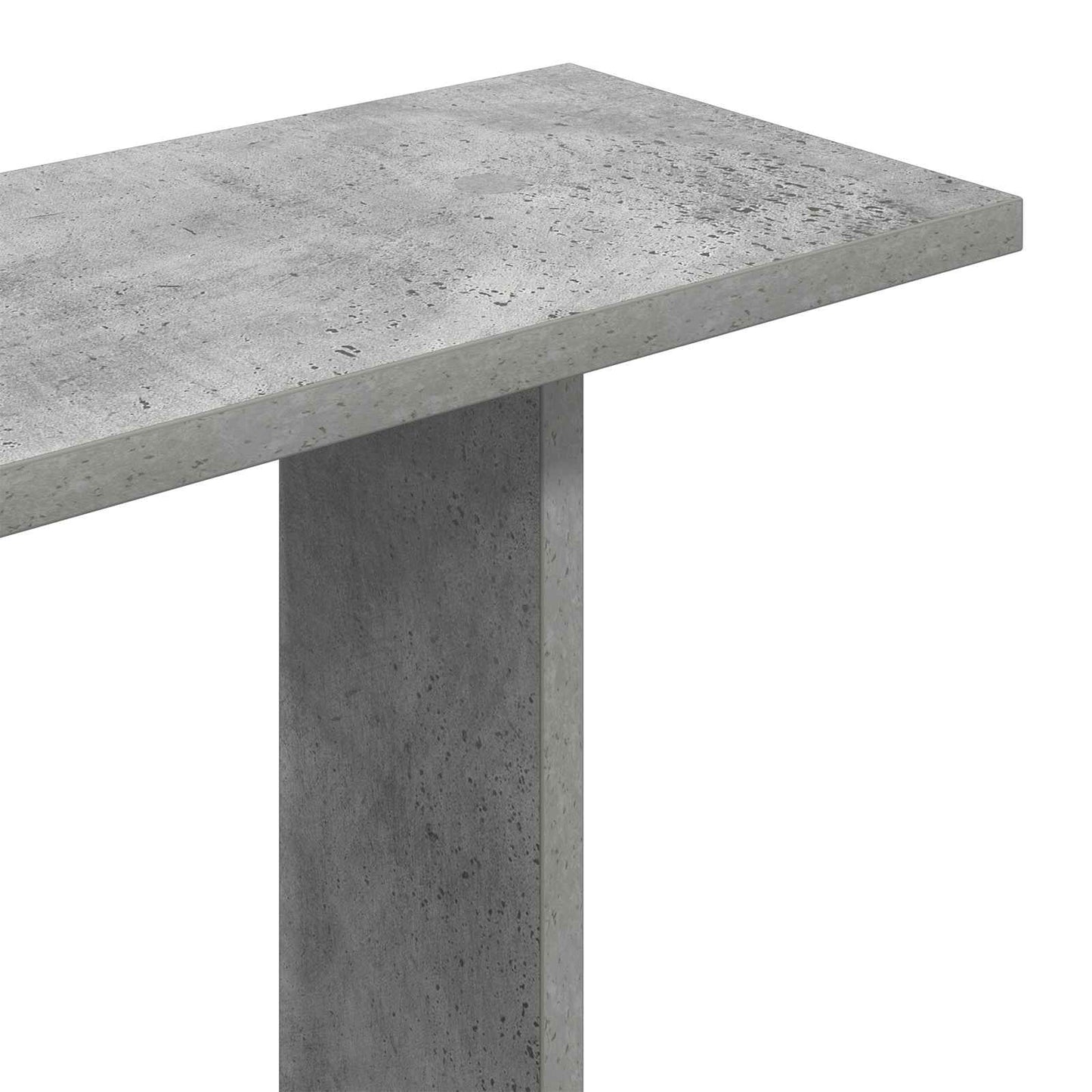 Væghylde Betongrå 67 x 67 x 87 cm Konstrueret træ