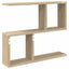 Væghylde Sonoma-eg 60 x 12 x 50,5 cm Konstrueret træ
