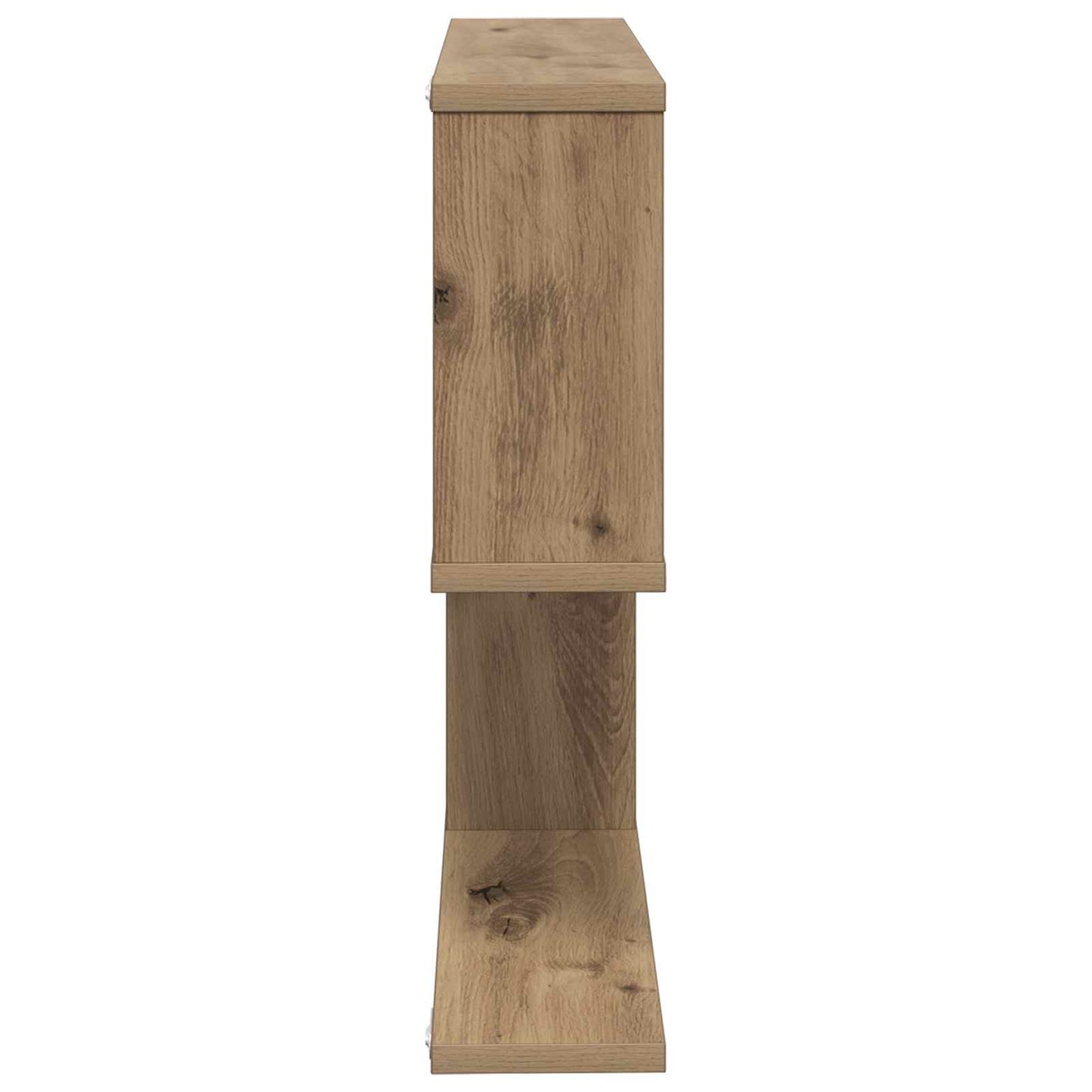 Væghylde Artisan-eg 60 x 12 x 50,5 cm Konstrueret træ