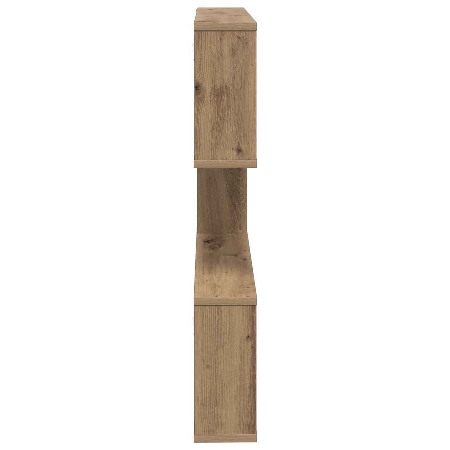 Væghylde Artisan-eg 80 x 12 x 79,5 cm Konstrueret træ