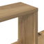 Væghængt TV-hylde Artisan-eg 160 x 15 x 94 cm Konstrueret træ