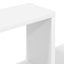 Svævehylder 2 pcs Hvid 80 x 15 x 30 cm Konstrueret træ