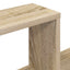 Svævehylder 2 pcs Sonoma-eg 80 x 15 x 30 cm Konstrueret træ