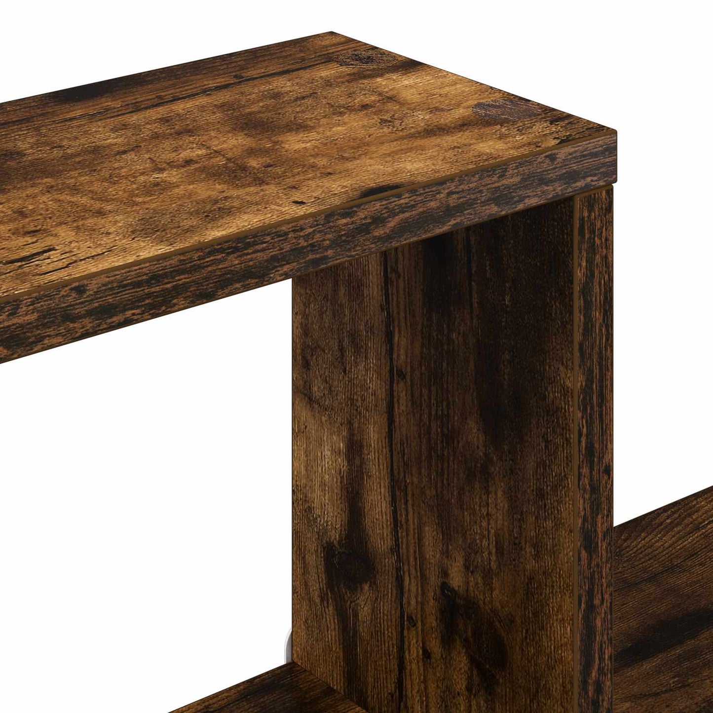 Svævehylder Røget eg 80 x 15 x 30 cm Konstrueret træ