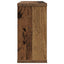 Svævehylder 2 pcs Gammelt træ 80 x 15 x 30 cm Konstrueret træ