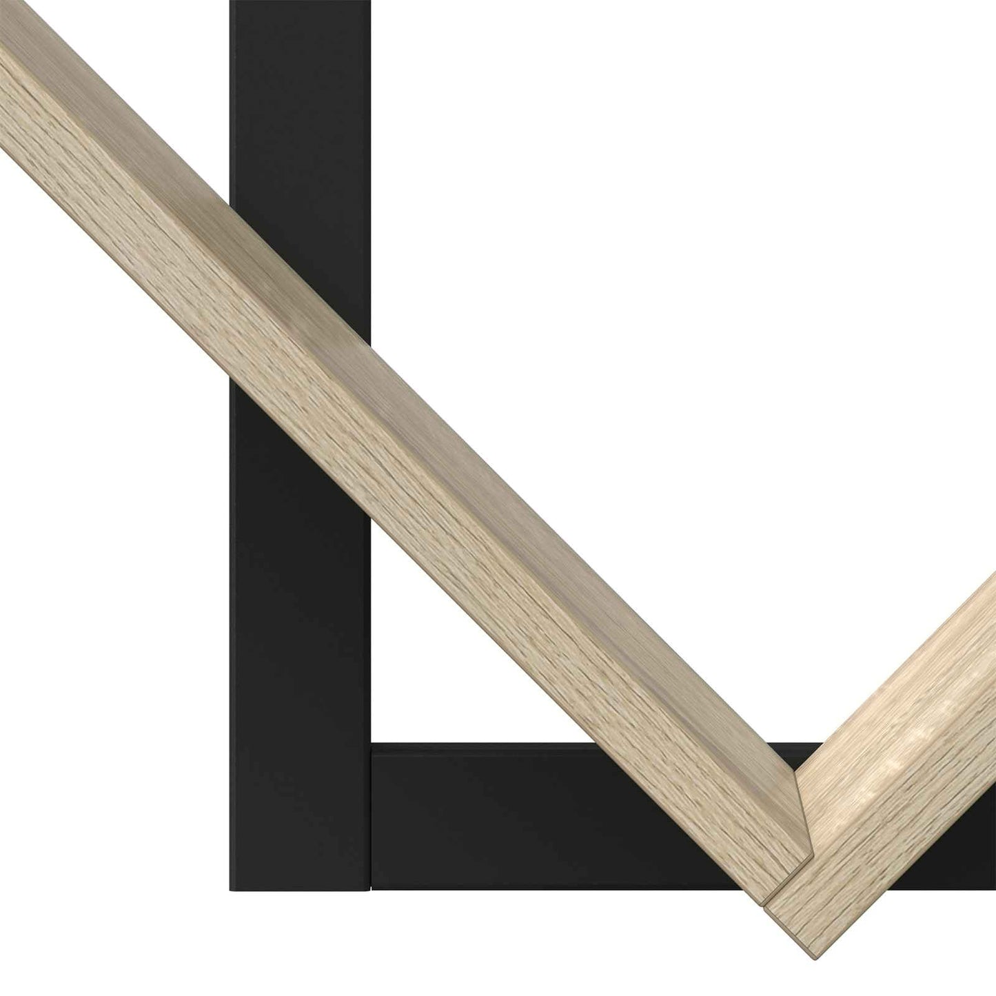Væghængt Flydende Hylde 2 pcs Sonoma-eg 43 x 15 x 47 cm
