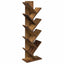 Træbogreol 6-tier 30 x 18 x 100 cm Konstrueret træ Gammelt træ
