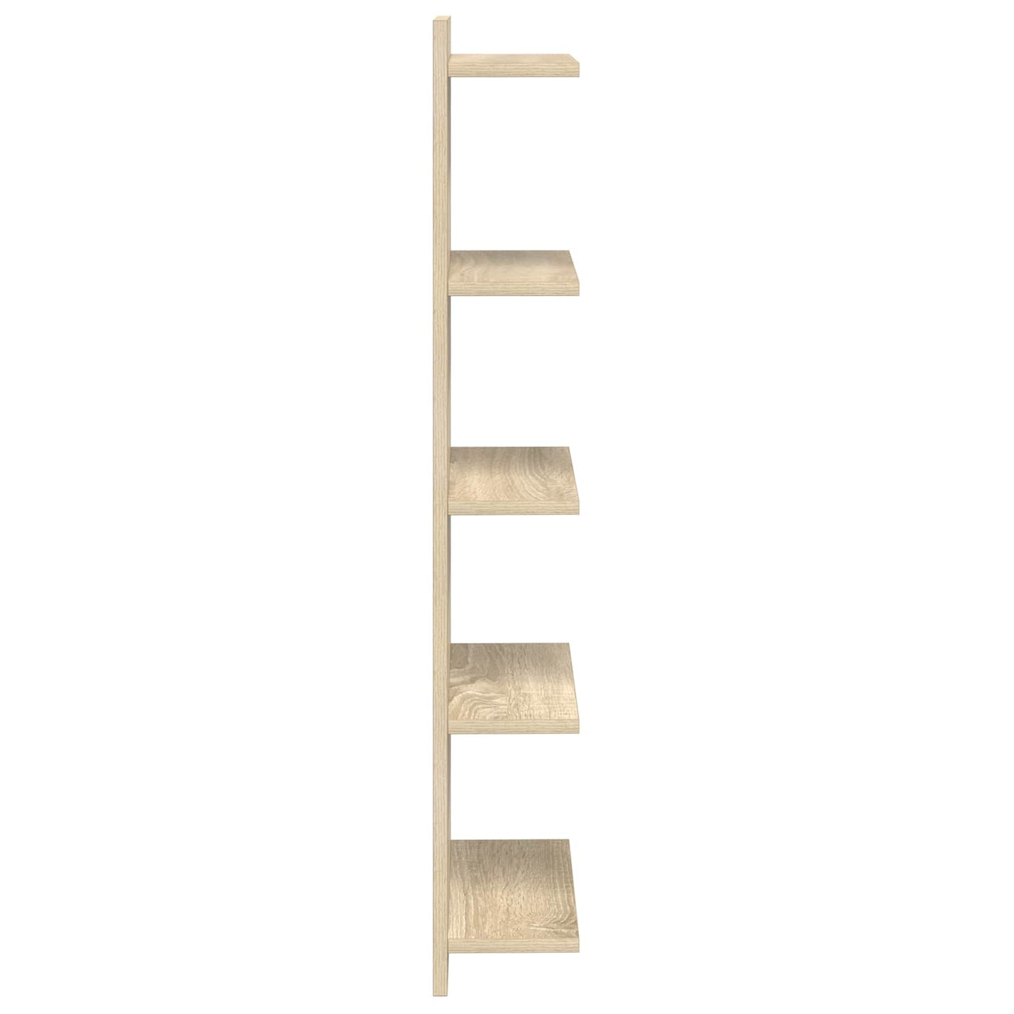 Væghylde Sonoma-eg 30 x 15 x 100 cm Konstrueret træ