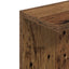 Væghylde 2 stk. Gammelt træ 30 x 15 x 100 cm Konstrueret træ