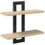 Svævehylder Sonoma-eg 40 x 15 x 40 cm Konstrueret træ