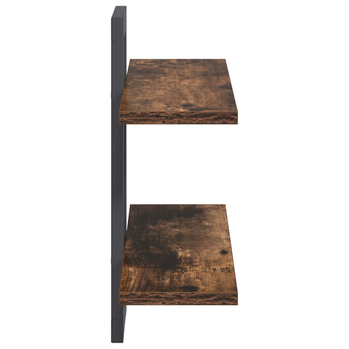 Svævehylder Røget eg 40 x 15 x 40 cm Konstrueret træ