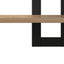 Svævehylder Artisan-eg 40 x 15 x 40 cm Konstrueret træ