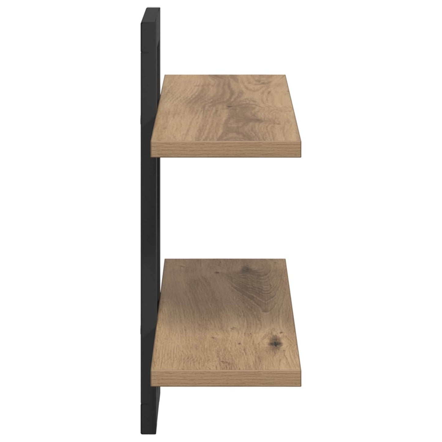 Svævehylder Artisan-eg 40 x 15 x 40 cm Konstrueret træ