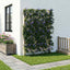 Trellis med Spids Hvid 99 x 6 x 165 cm PP