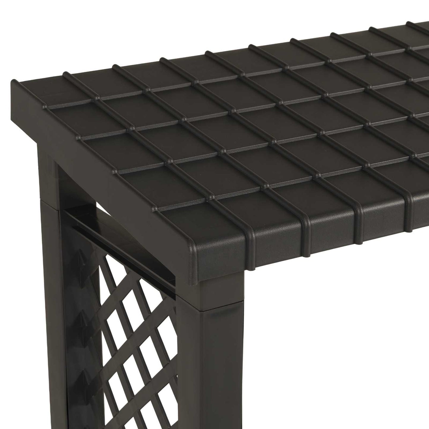 Brændeholder 114 x 46 x 101 cm PP Antracit