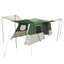 3 personer 3-personers Grøn 185T Polyester med PU Coating