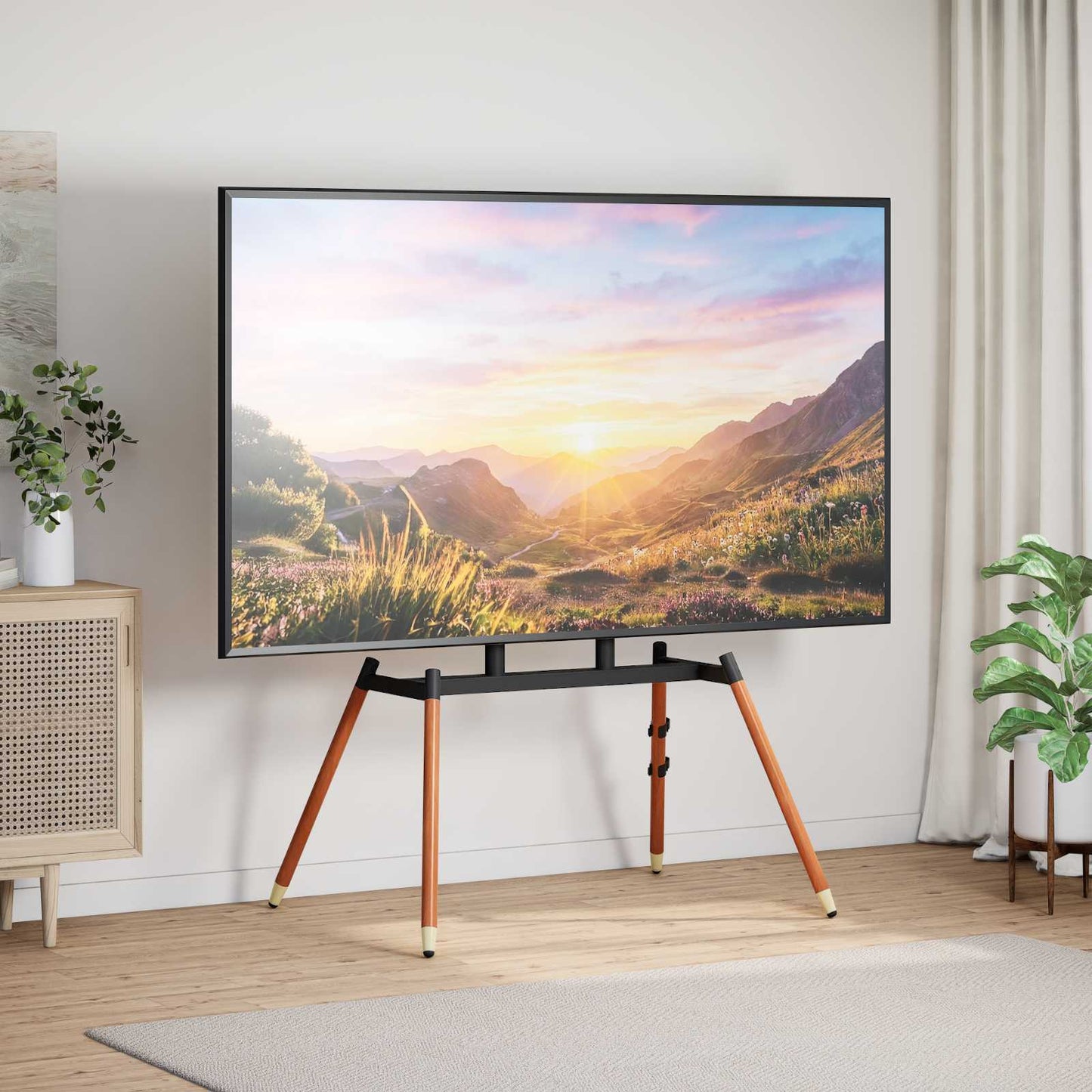 Staffeli TV-stativ til 37-86 Inch Screen Max VESA 400x600mm