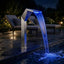 Pool Vandfald Rustfrit stål 50 x 30 x 90 cm Sølv