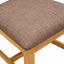 Spisestuestol 2 pcs Massivt Eg Træ Grå 45 x 59,5 x 100 cm