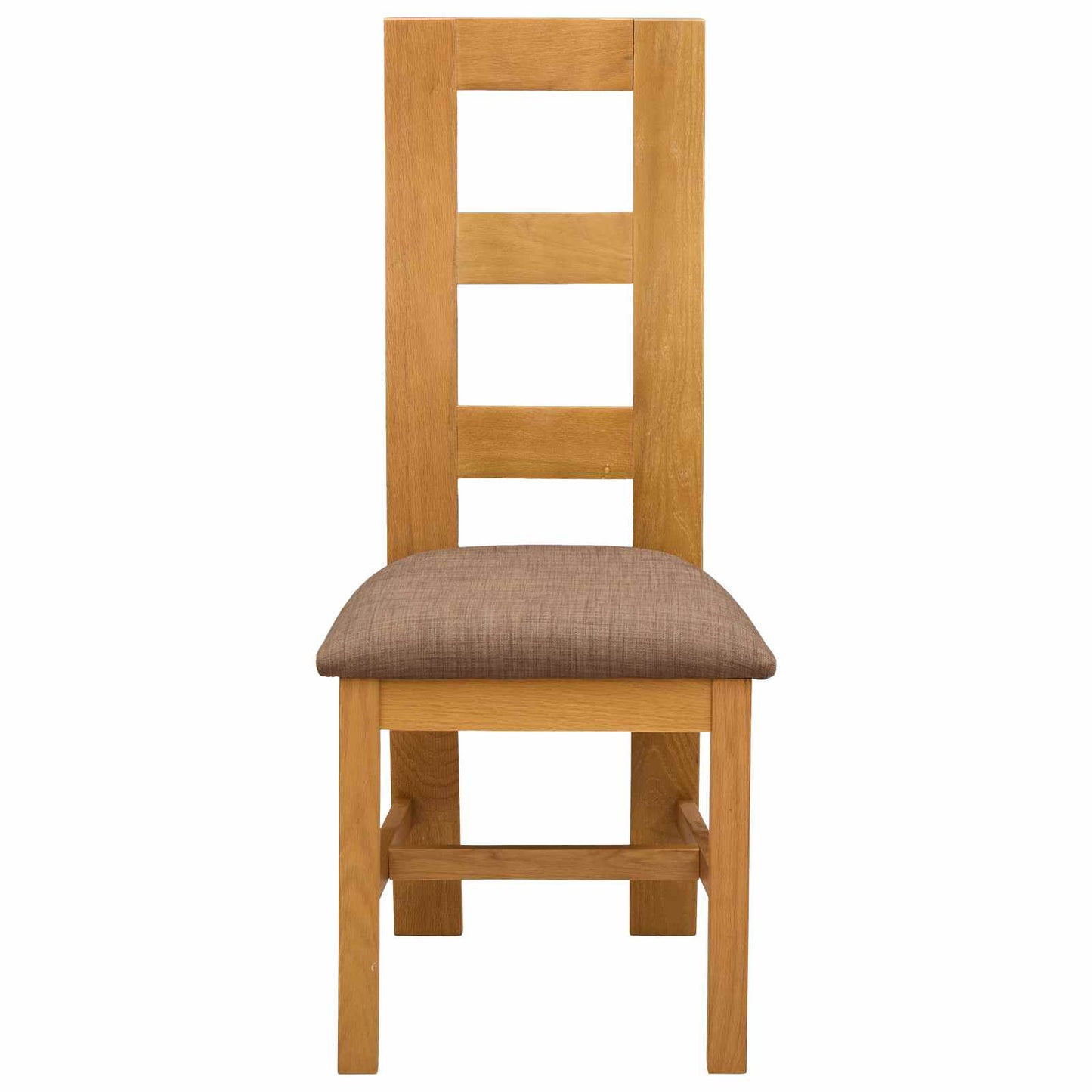 Spisestuestol 2 pcs Massivt Eg Træ Grå 45 x 51 x 105 cm