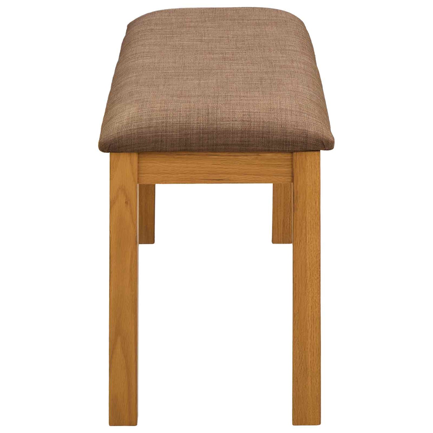 Spisebænk 95 x 32 x 45 cm Massivt Eg Træ Grå
