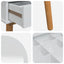 Makeupbord Sæt FAUSKE 2 pcs Hvid 76 x 50 x 143 cm