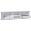 Makeupbord Sæt FAUSKE 2 pcs Hvid 100 x 50 x 103,5 cm