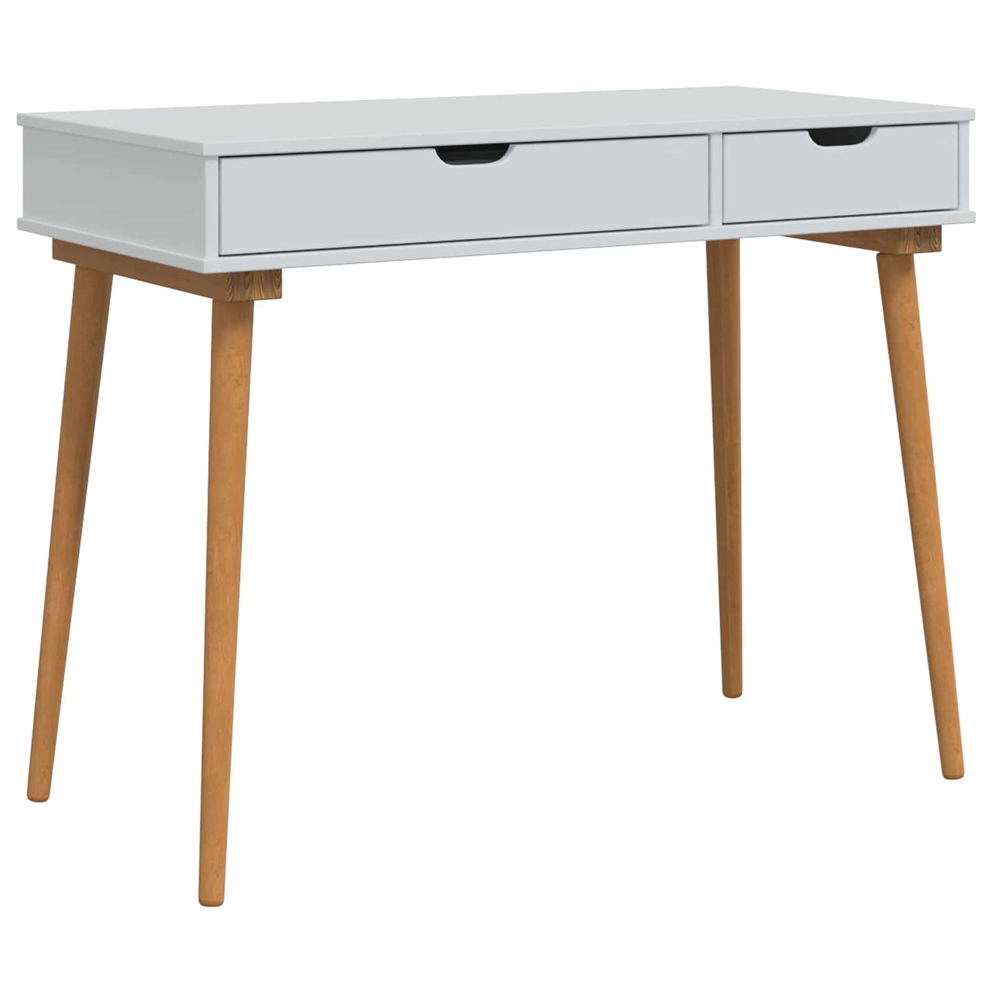 Makeupbord Sæt FAUSKE 4 pcs Hvid 100 x 50 x 143 cm
