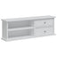 Makeupbord Sæt FAUSKE 3 pcs Hvid 76 x 50 x 103,5 cm