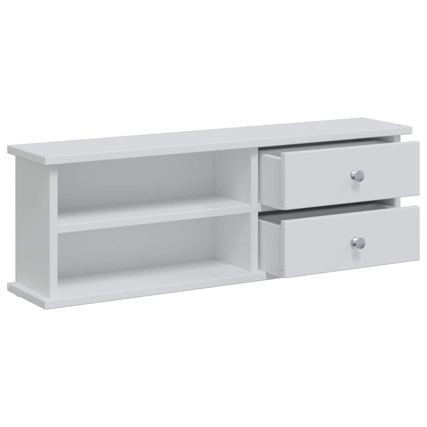 Makeupbord Sæt FAUSKE 3 pcs Hvid 76 x 50 x 103,5 cm