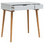 Makeupbord Sæt FAUSKE 3 pcs Hvid 76 x 50 x 143 cm