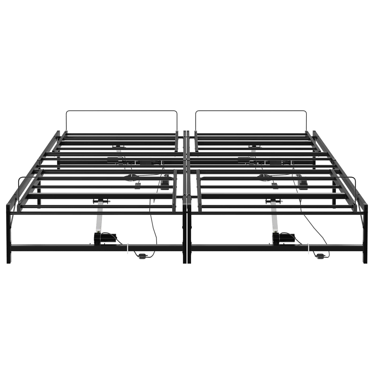 Elektrisk Justerbar Sengetramme Sort 96 x 200 cm Stål