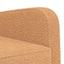 Lænestol Beige Imiteret lammeuld