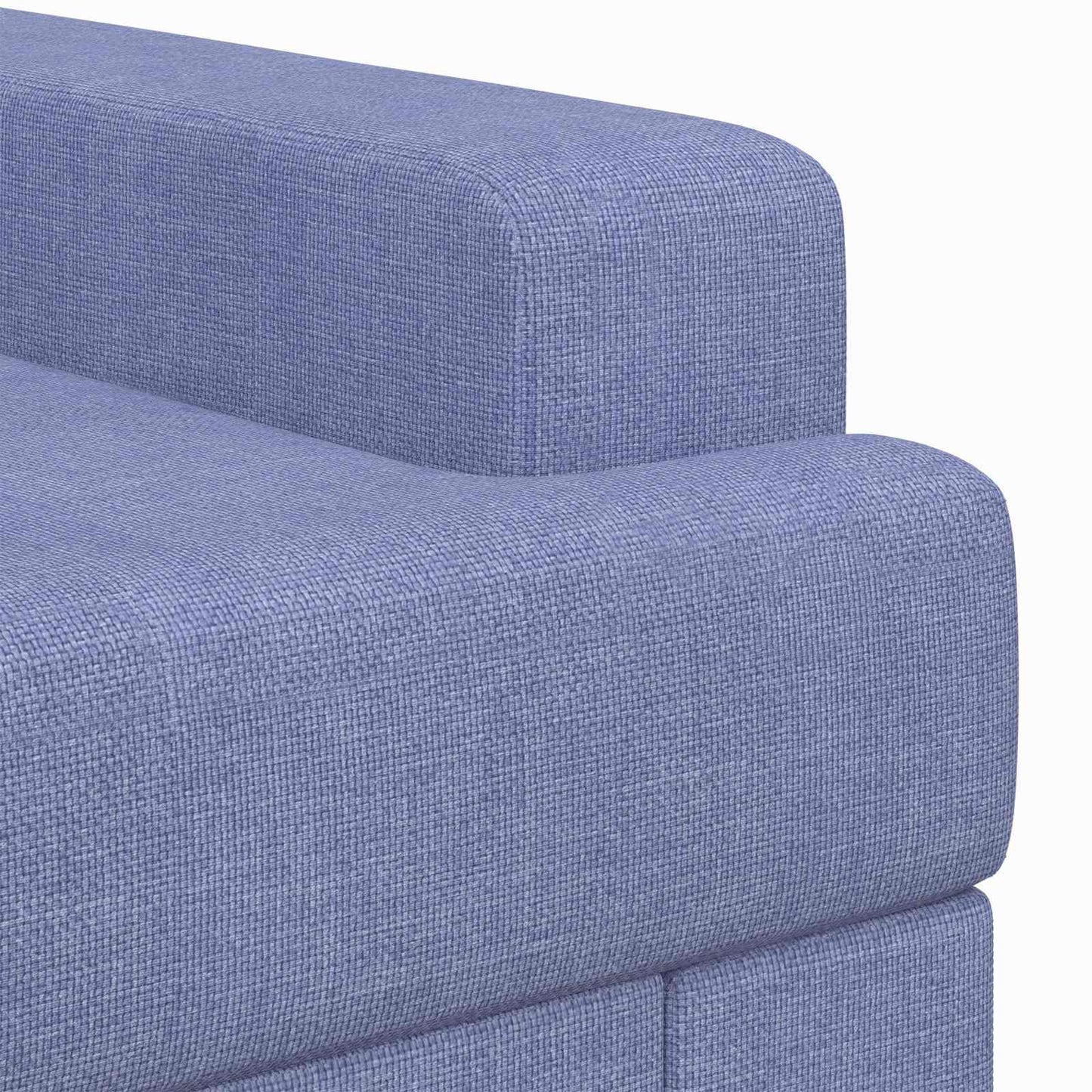 Lænestol Jeans blå Stof
