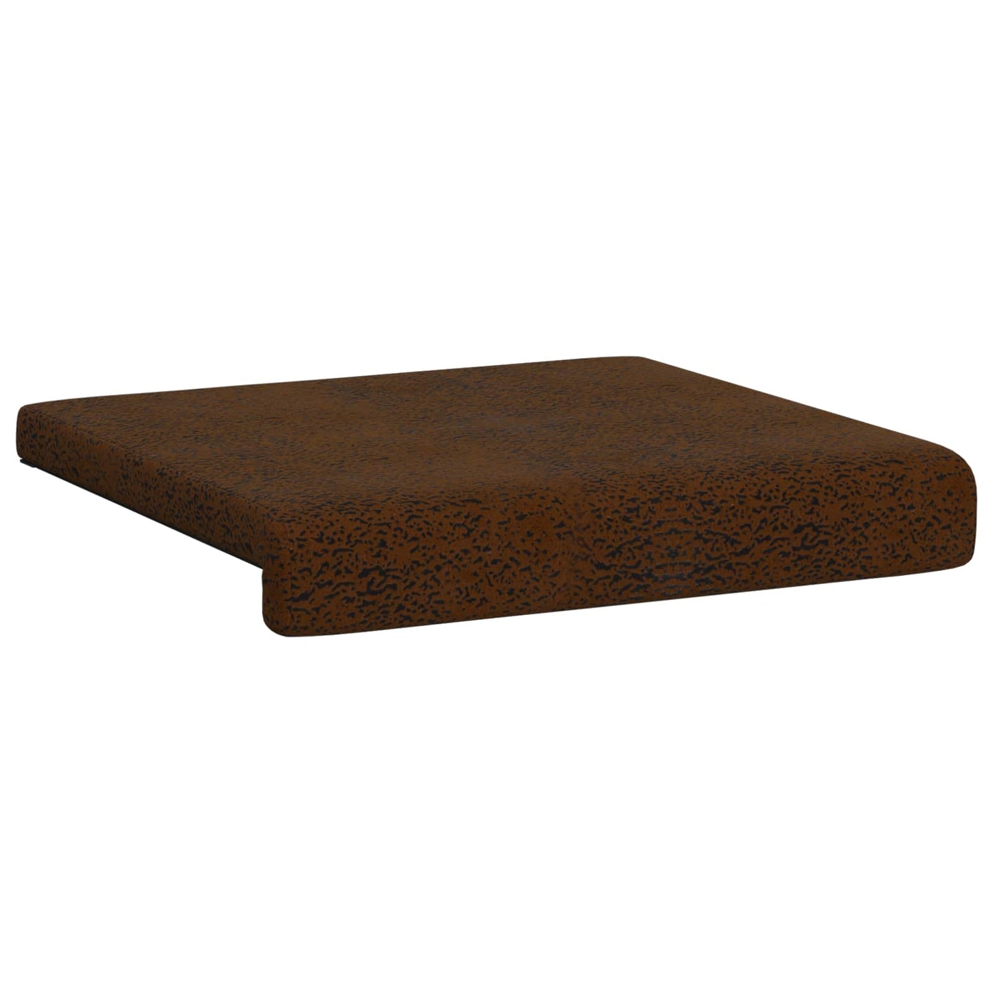 Bænkpude 4 stk. Faux suedestof Brun Dybde 35 cm