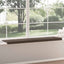 Bænkpude 4 stk. Microfiber Brun Dybde 35 cm