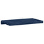 Bænkpude Plush Corduroy Mørkeblå Dybde 35 cm
