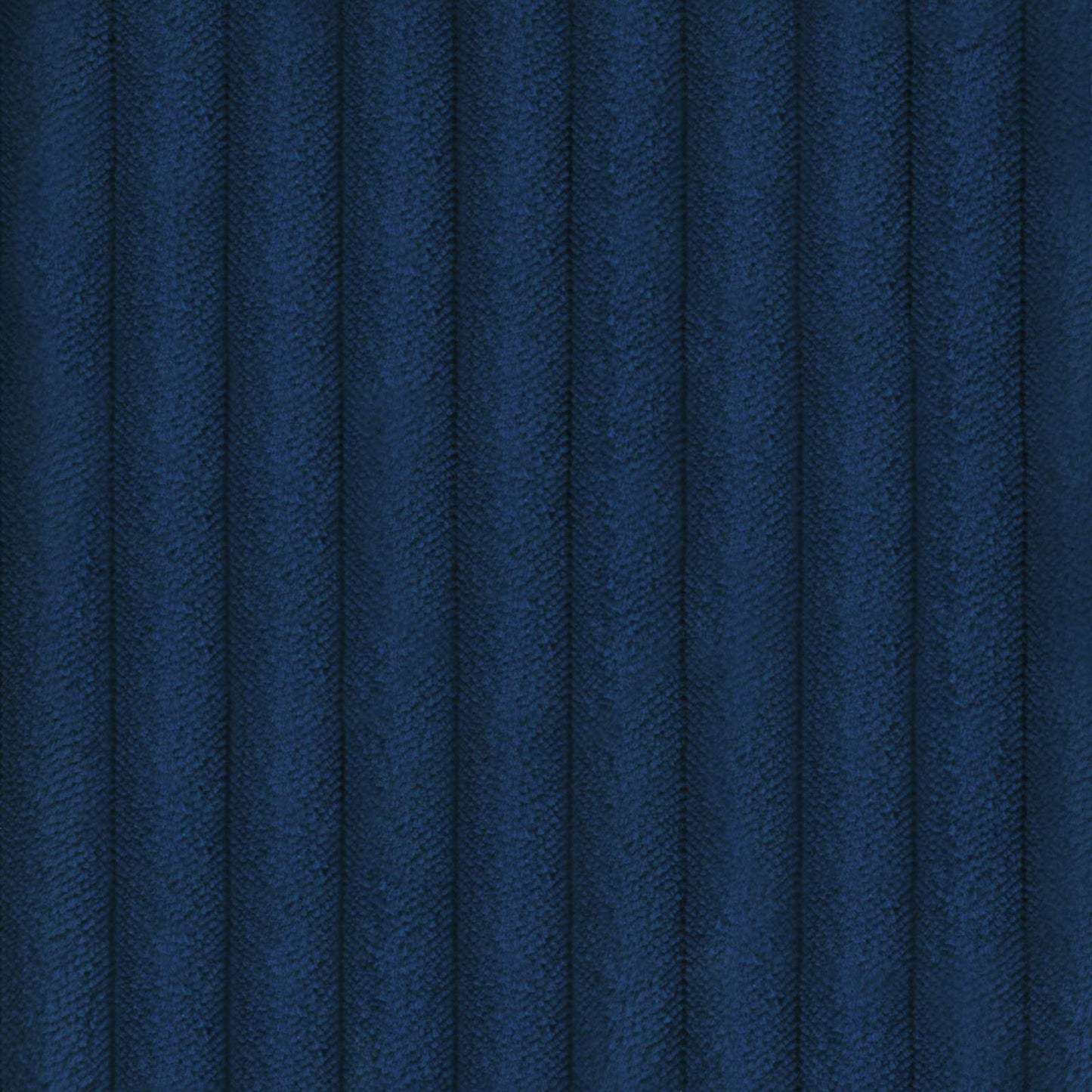 Bænkpude Plush Corduroy Mørkeblå Dybde 35 cm