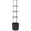 Tomat Vokser Sort Ø 32 x 127 cm PP