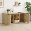 Kattebur møbel Sonoma-eg 100 x 49 x 45 cm Konstrueret træ