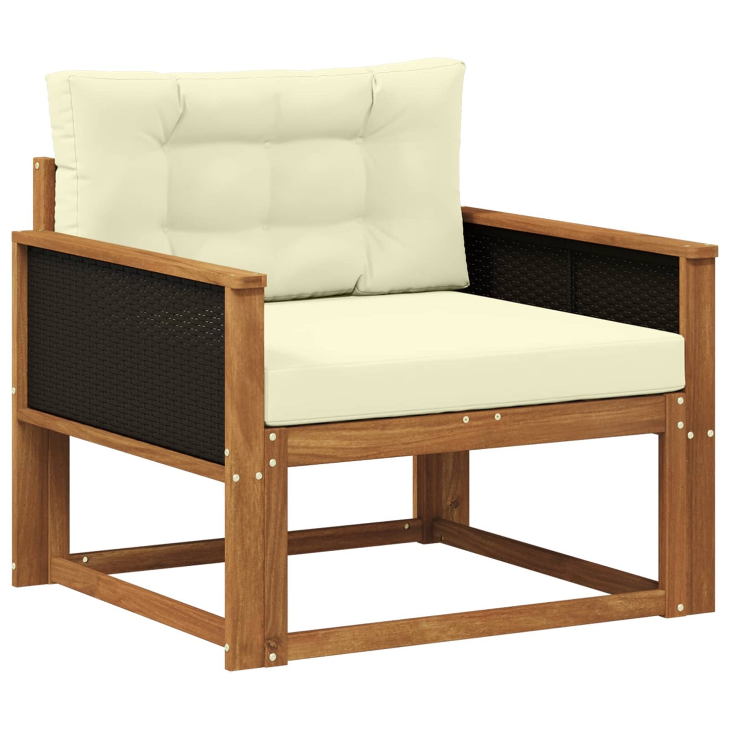 Udendørs Mellem Sofa Naturfarvet