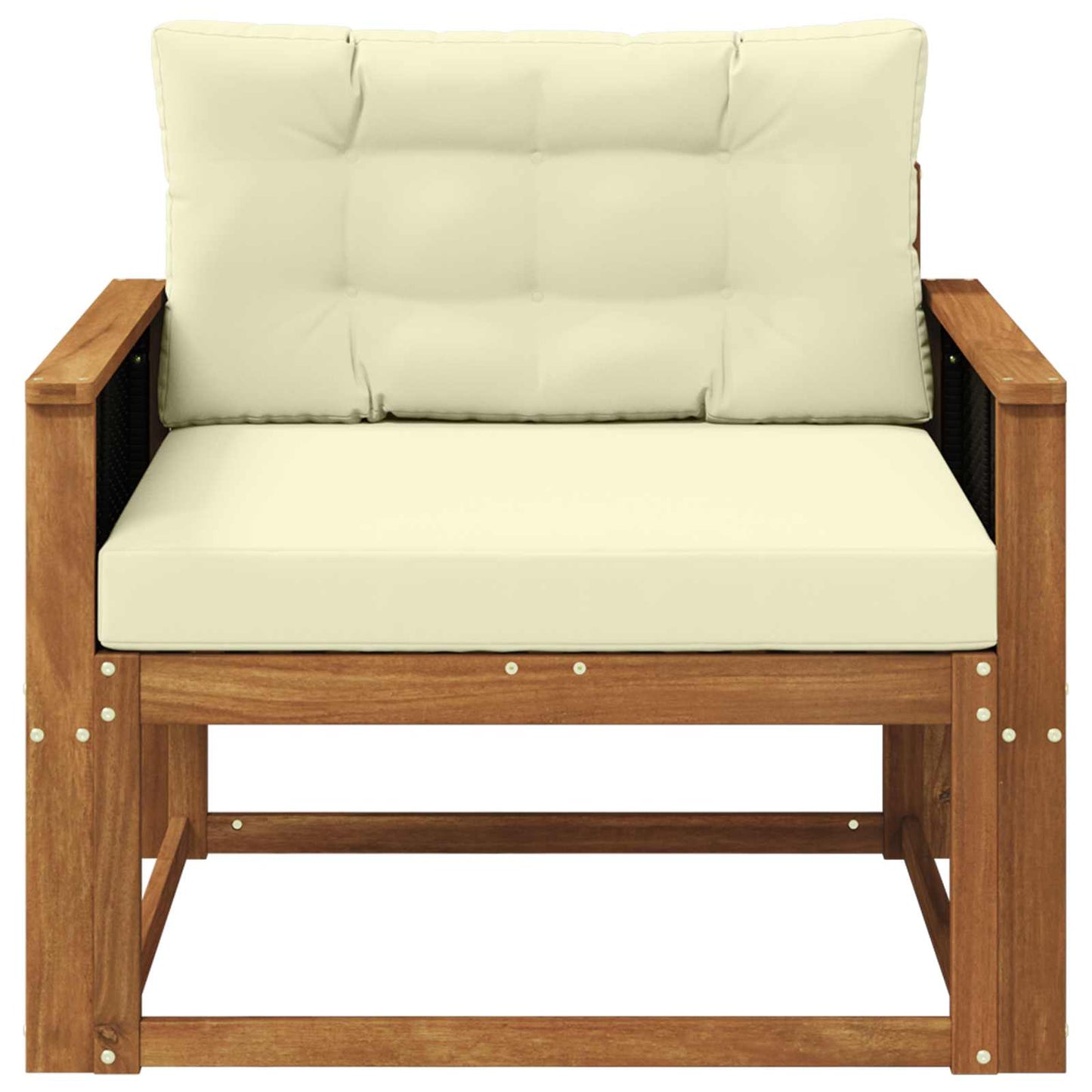 Udendørs Mellem Sofa Naturfarvet