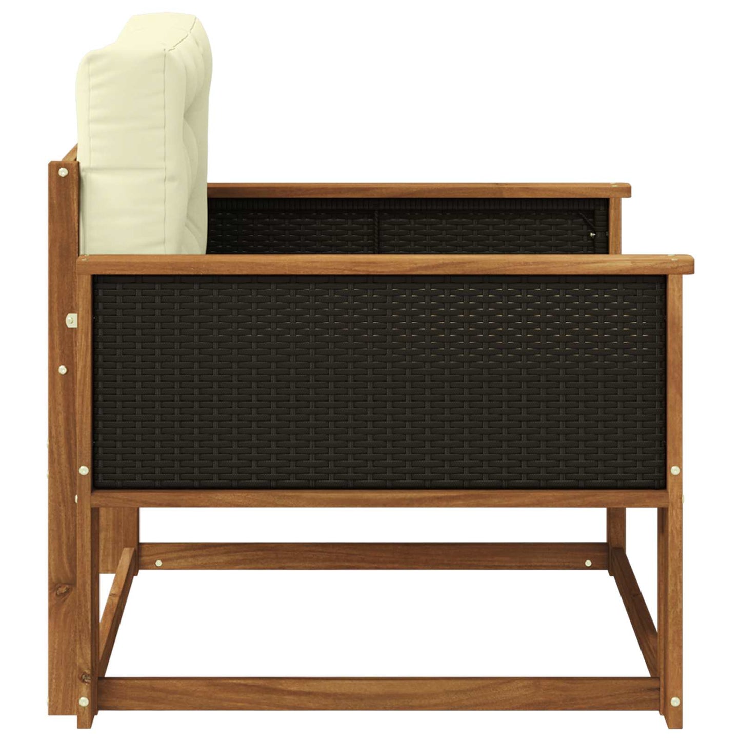 Udendørs Mellem Sofa Naturfarvet