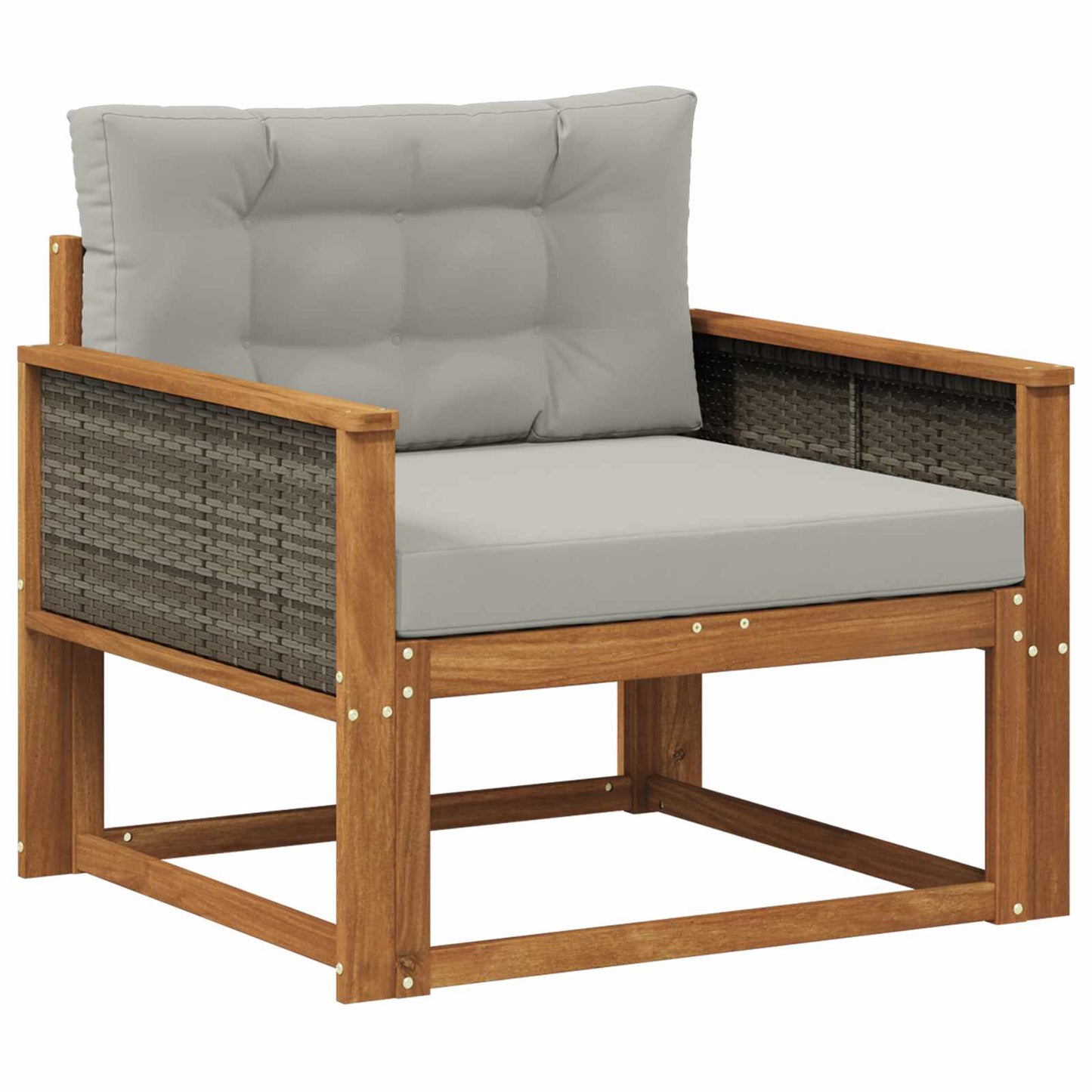 Udendørs Mellem Sofa Naturfarvet