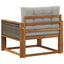 Udendørs Mellem Sofa Naturfarvet