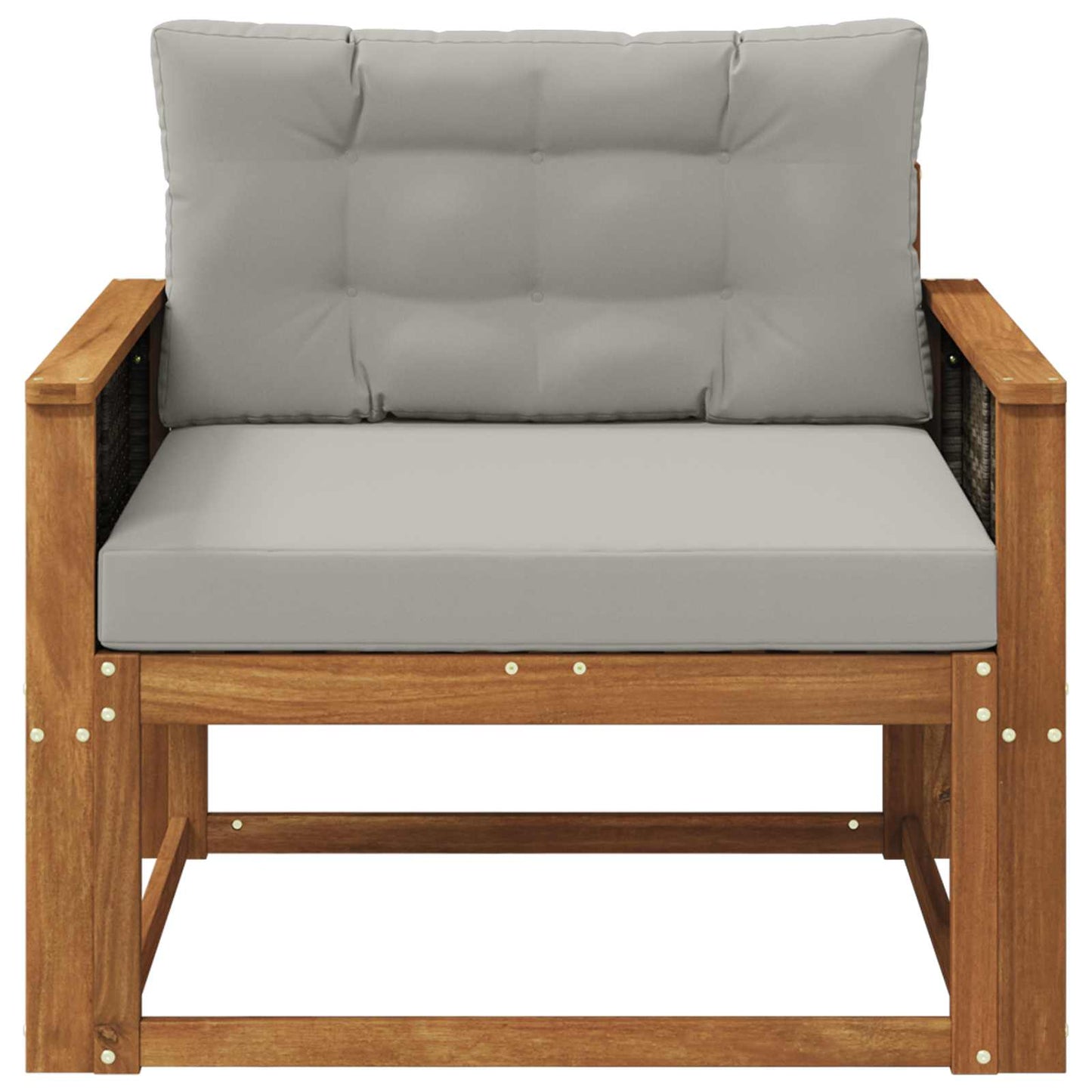 Udendørs Mellem Sofa Naturfarvet