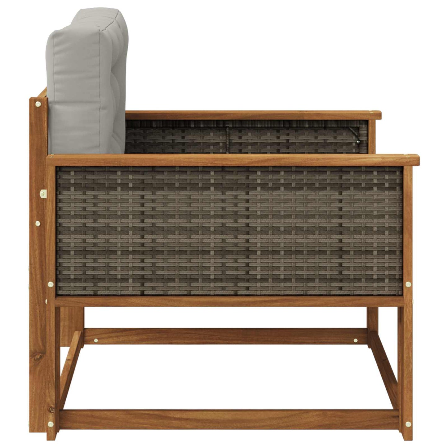 Udendørs Mellem Sofa Naturfarvet