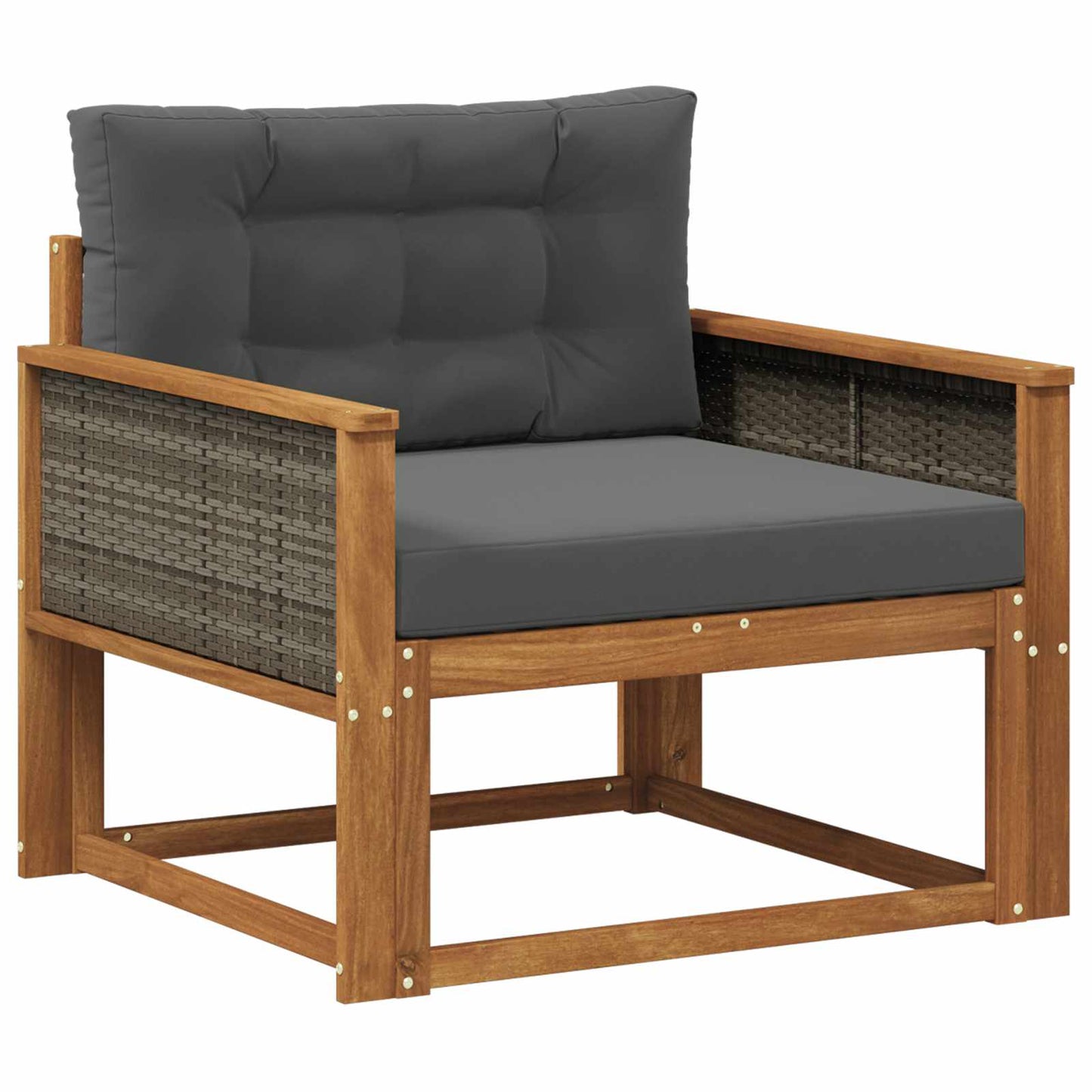 Udendørs Mellem Sofa Naturfarvet