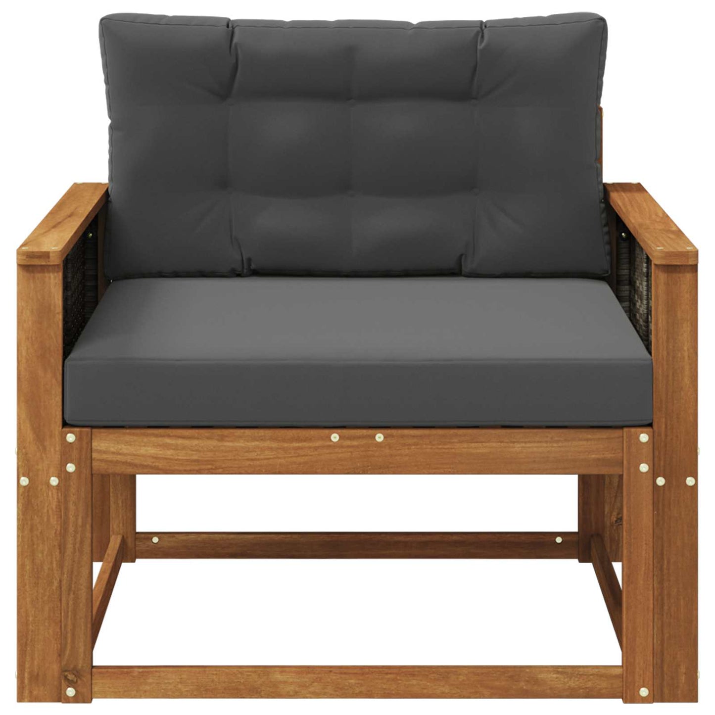 Udendørs Mellem Sofa Naturfarvet