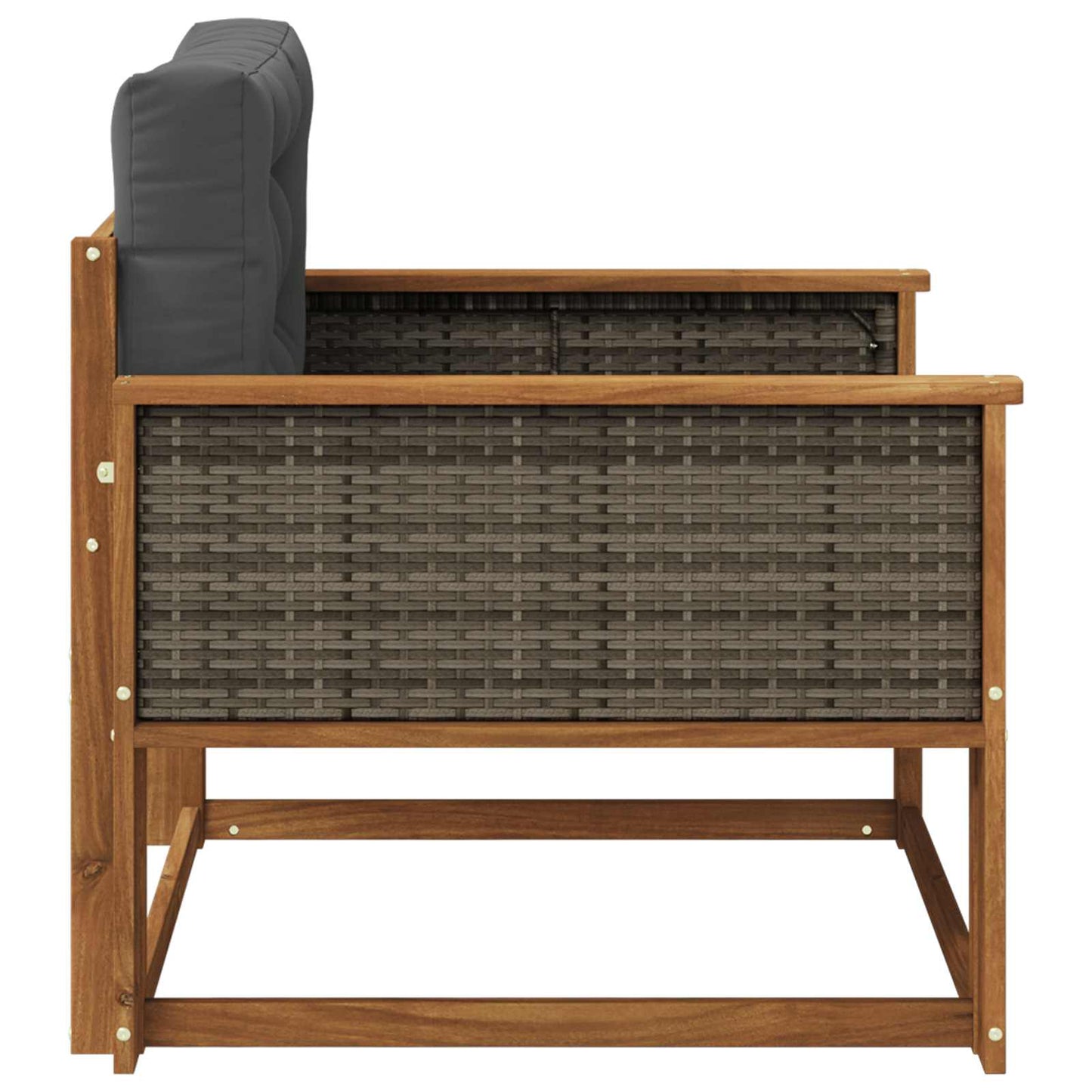 Udendørs Mellem Sofa Naturfarvet